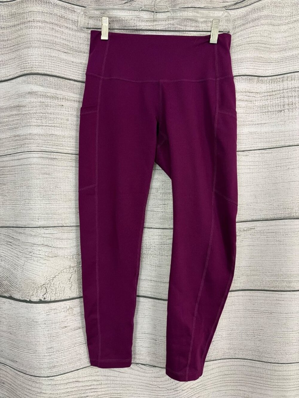 Z By Zella High-Waisted Purple Cropped Leggings S